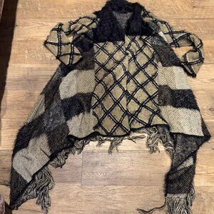 BCBG Sweater Coat Size Small